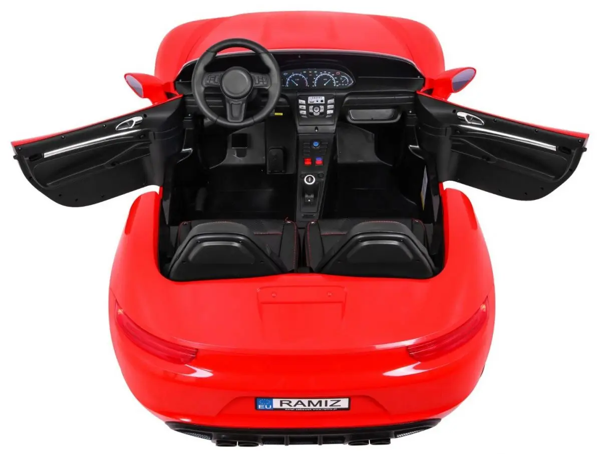 Masinuta electrică Ramiz Perfecta (Red) - 10