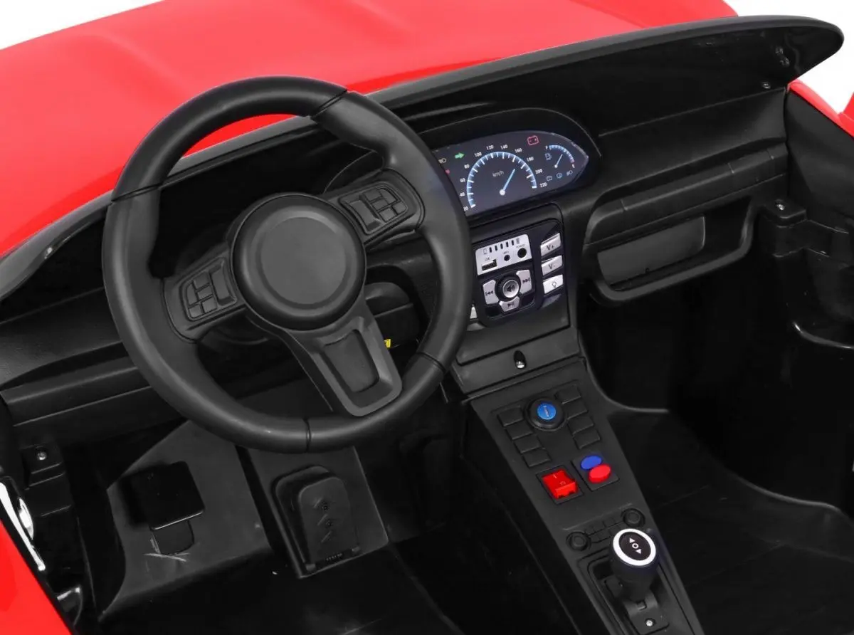 Masinuta electrică Ramiz Perfecta (Red) - 7