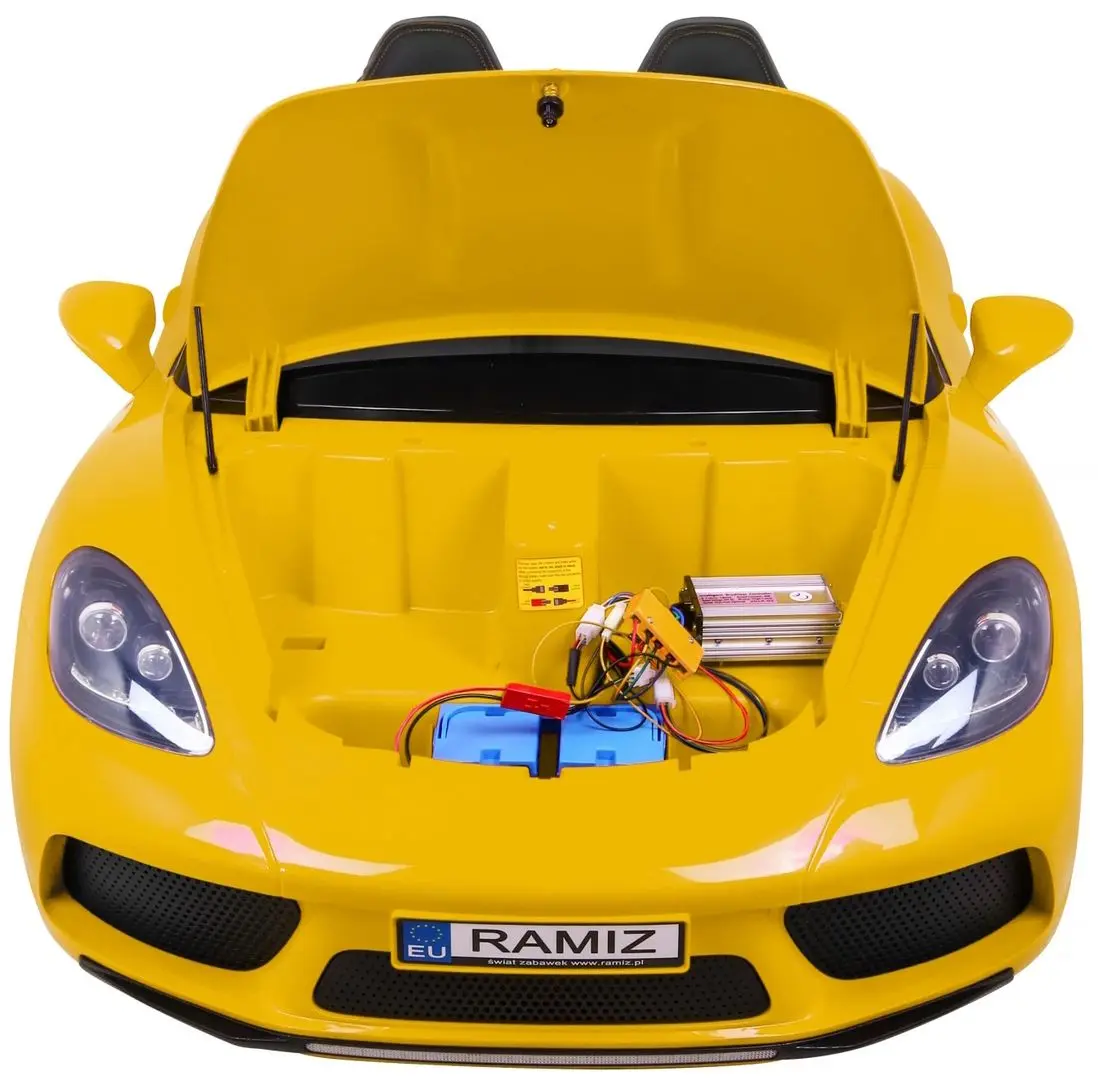 Masinuta electrica Ramiz Perfecta (Yellow) - 9