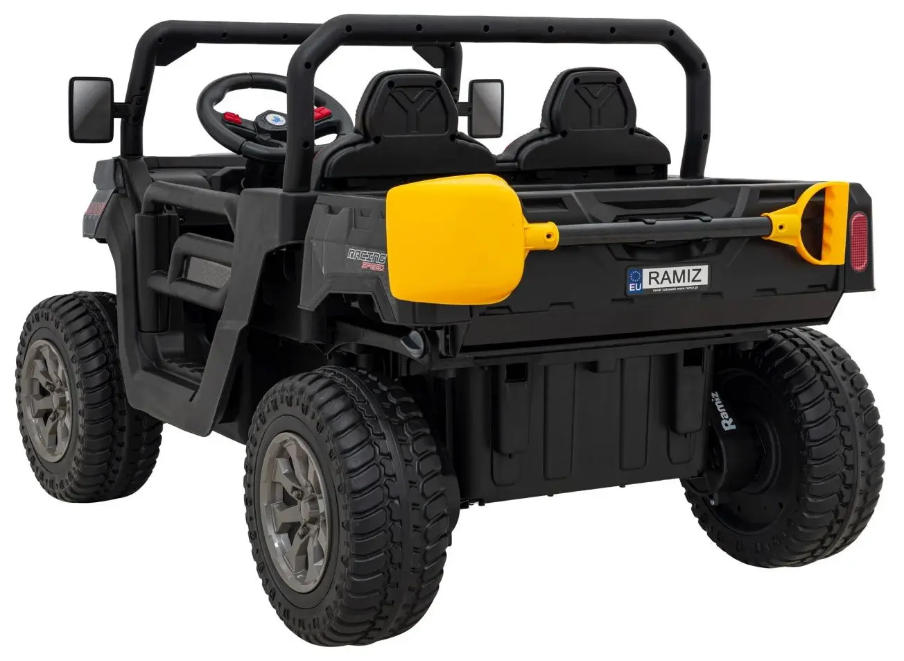 Masinuta electrica Ramiz Pick-Up Speed ​​900 (Black) - 8