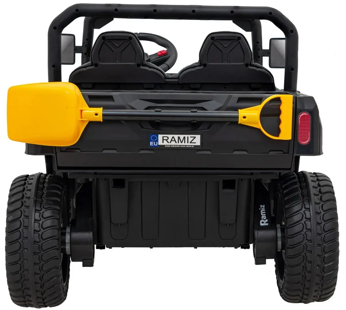 Masinuta electrica Ramiz Pick-Up Speed ​​900 (Black) - 7