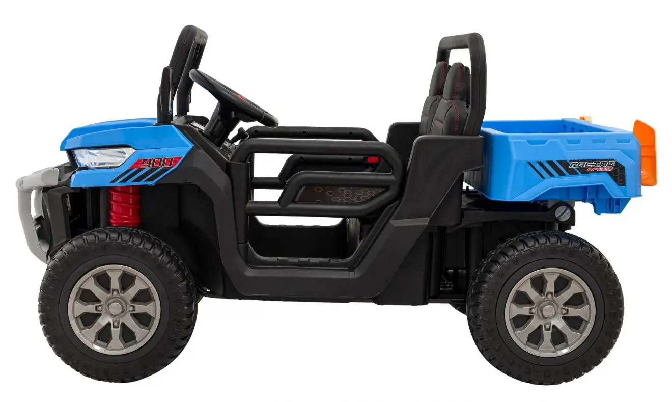 Masinuta electrica Ramiz Pick-Up Speed 900 (Blue) - 18