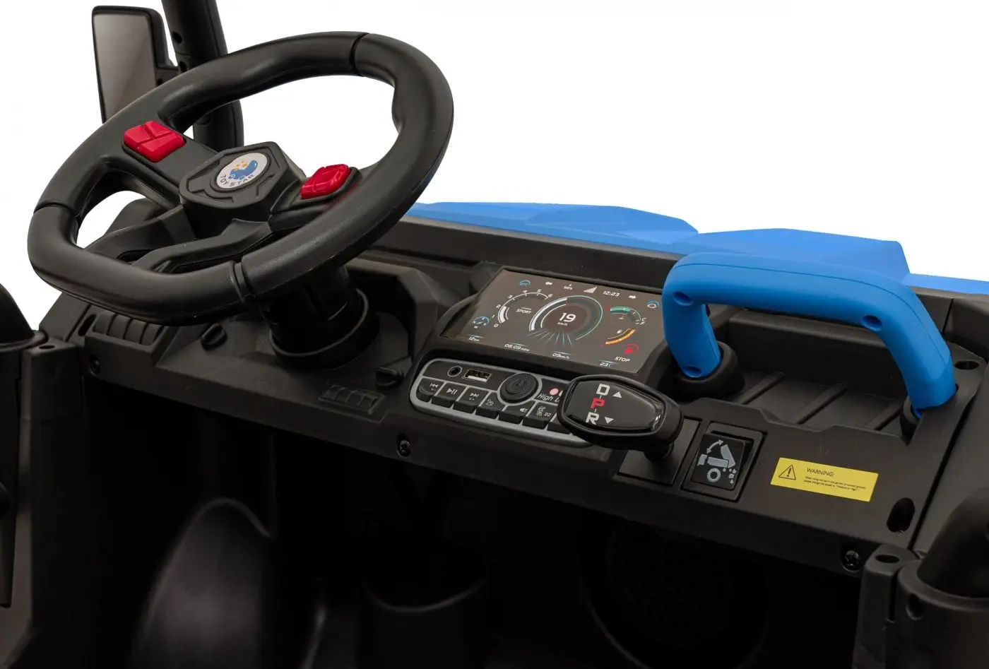 Masinuta electrica Ramiz Pick-Up Speed 900 (Blue) - 13