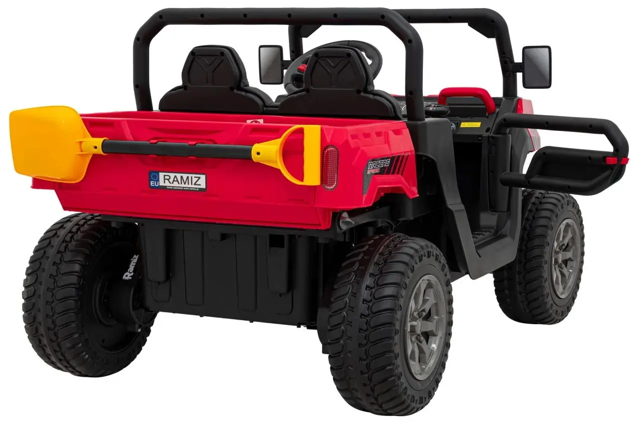 Электромобиль Ramiz Pick-Up Speed ​​900 (Red) - 13