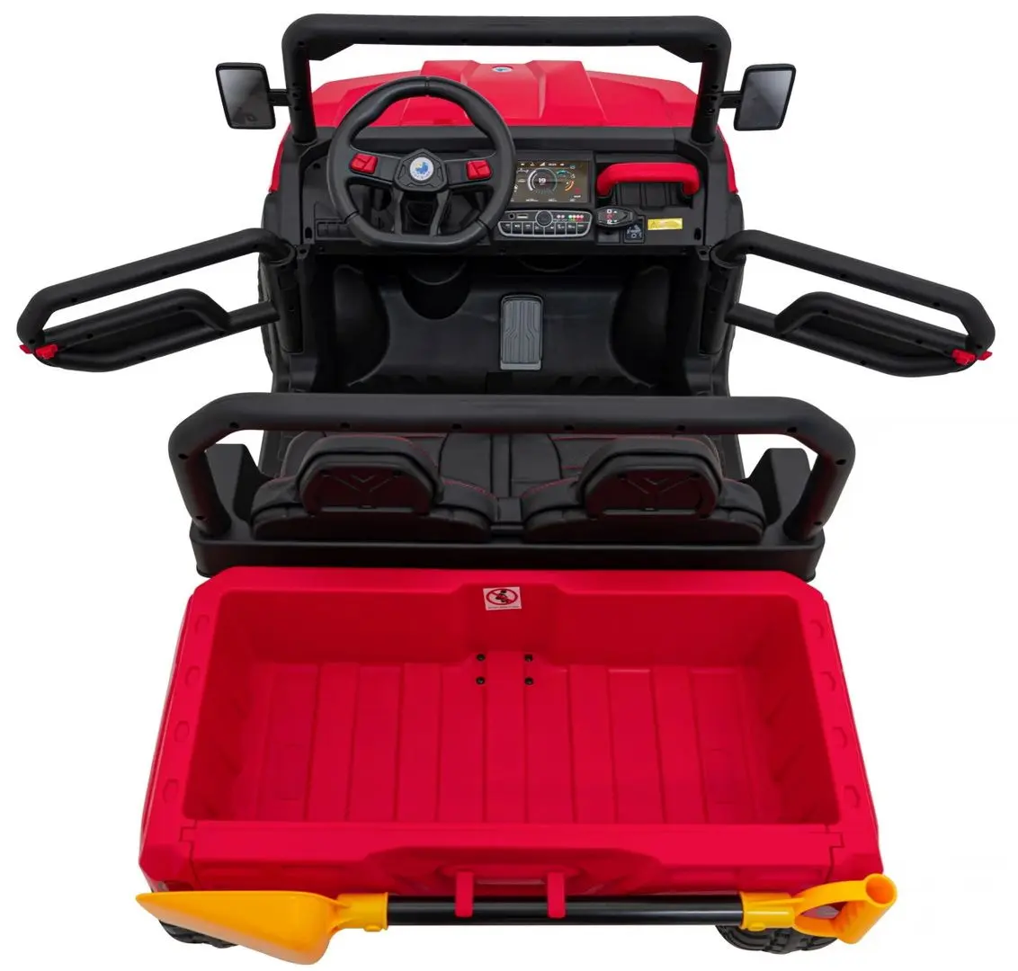 Электромобиль Ramiz Pick-Up Speed ​​900 (Red) - 12