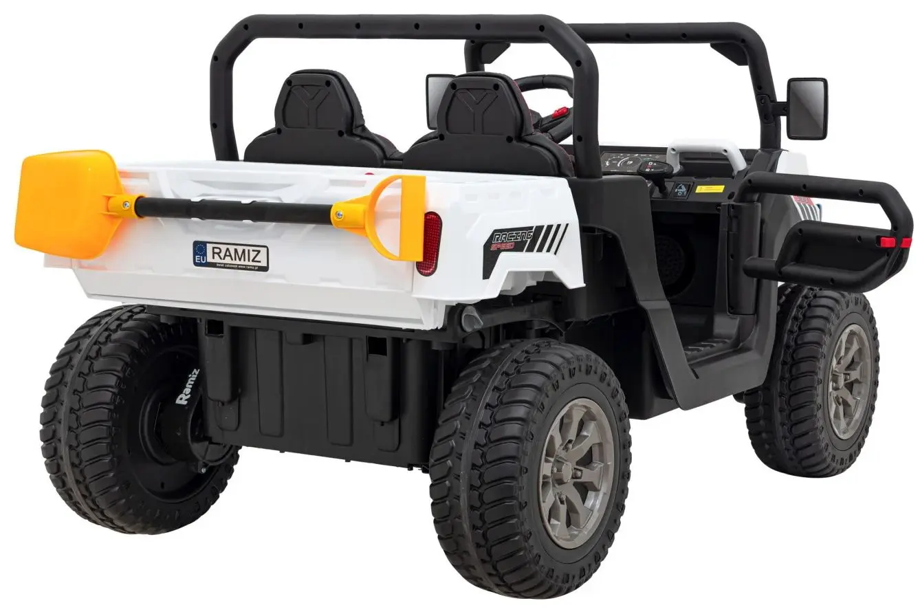 Электромобиль Ramiz Pick-Up Speed 900 (White) - 12