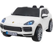 Masinuta electrica Ramiz Porsche Cayenne S (White)