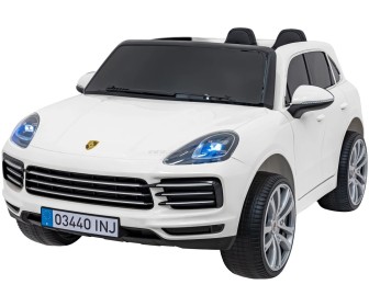 Masinuta electrica Ramiz Porsche Cayenne S (White)