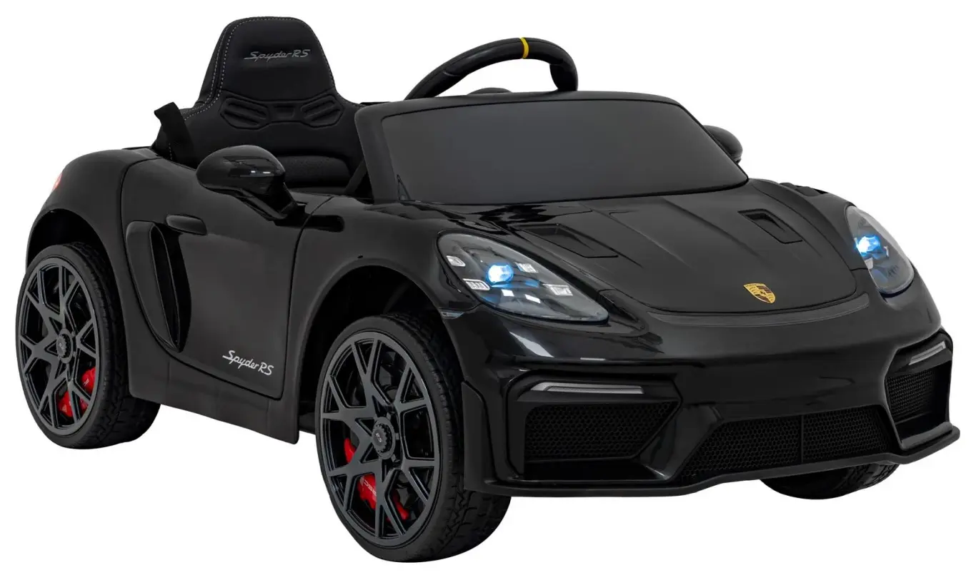 Masinuta electrica Ramiz Porsche Spyder RS 718 (Black)