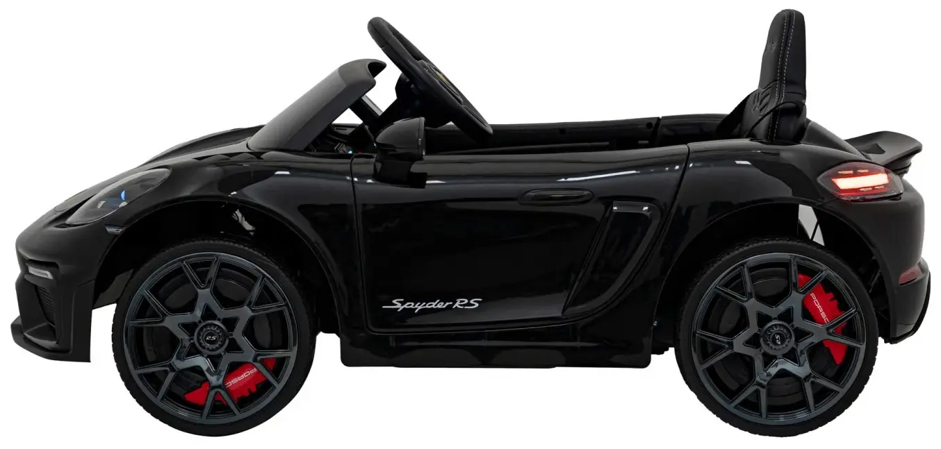 Masinuta electrica Ramiz Porsche Spyder RS 718 (Black)