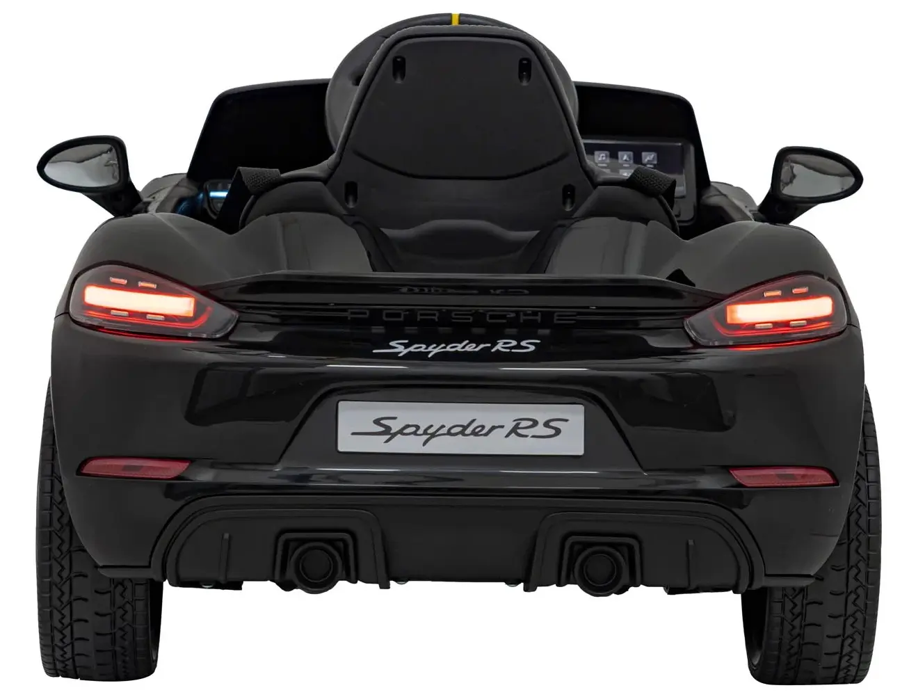 Masinuta electrica Ramiz Porsche Spyder RS 718 (Black)