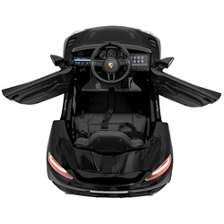 Masinuta electrica Ramiz Porsche Spyder RS 718 (Black) Thumb
