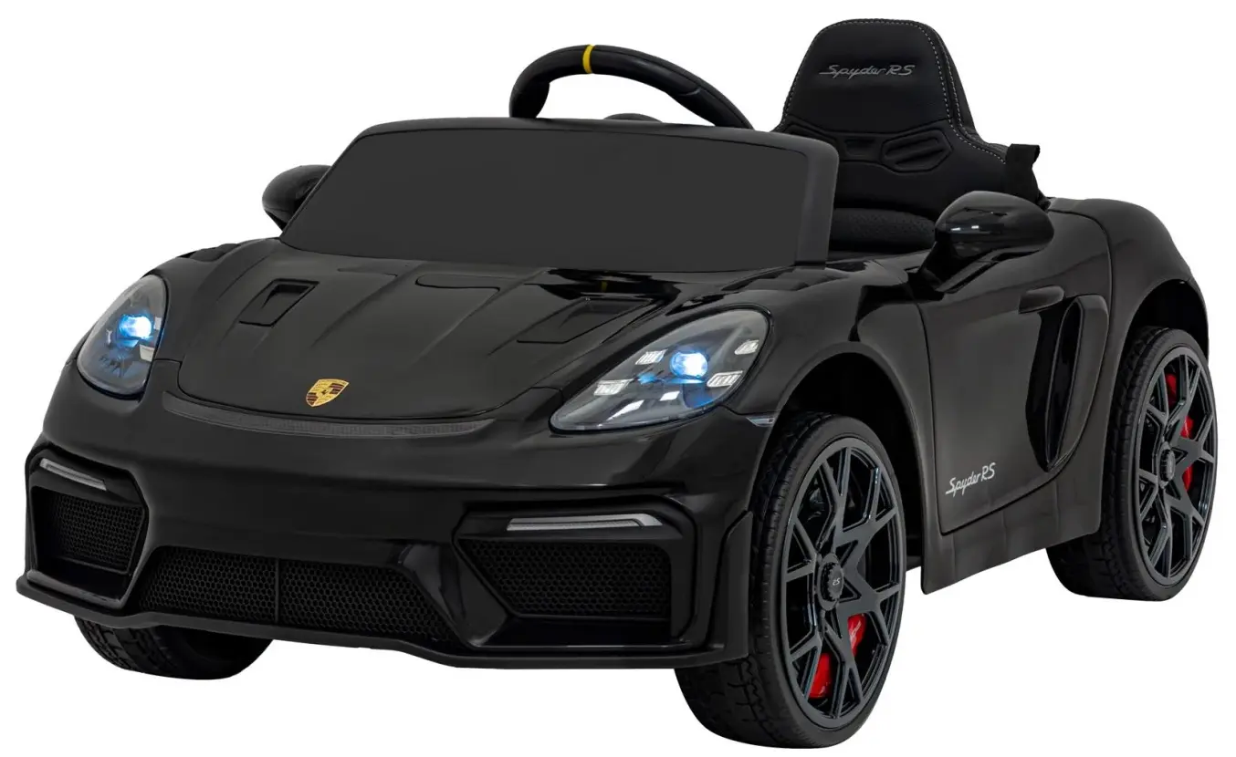 Masinuta electrica Ramiz Porsche Spyder RS 718 (Black)