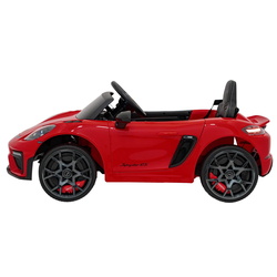 Masinuta electrica Ramiz Porsche Spyder RS 718 (Lacquer Red) Thumb