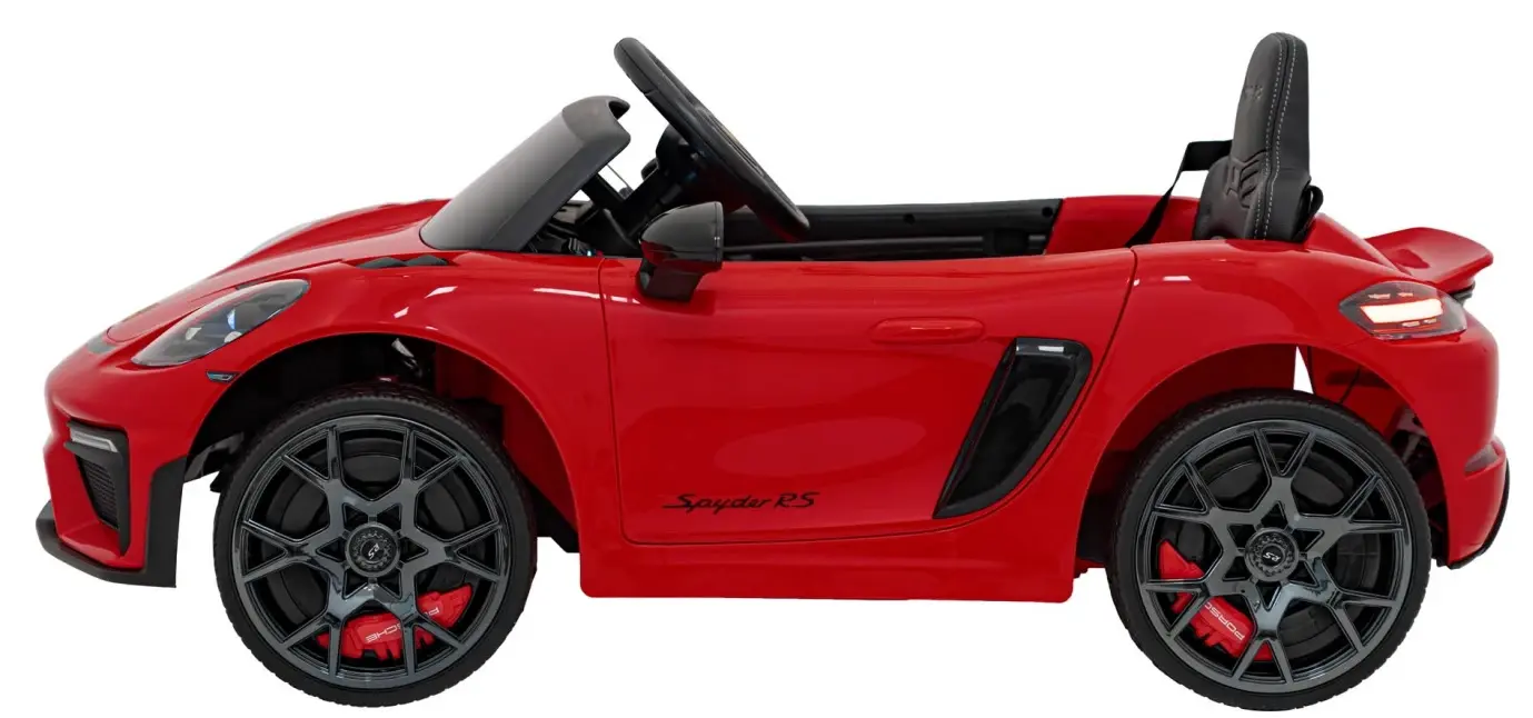 Masinuta electrica Ramiz Porsche Spyder RS 718 (Lacquer Red)