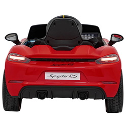 Masinuta electrica Ramiz Porsche Spyder RS 718 (Lacquer Red) Thumb