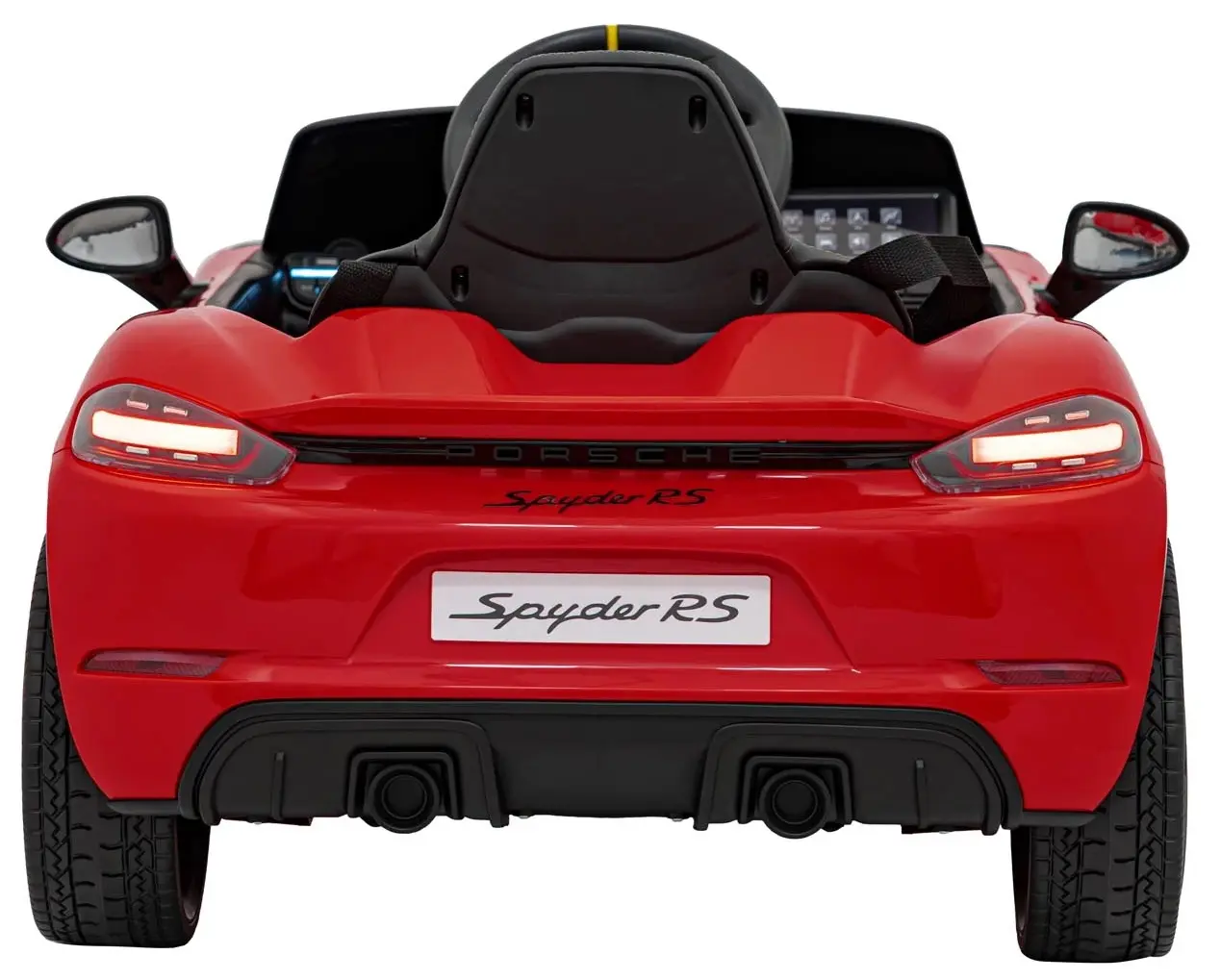 Masinuta electrica Ramiz Porsche Spyder RS 718 (Lacquer Red)