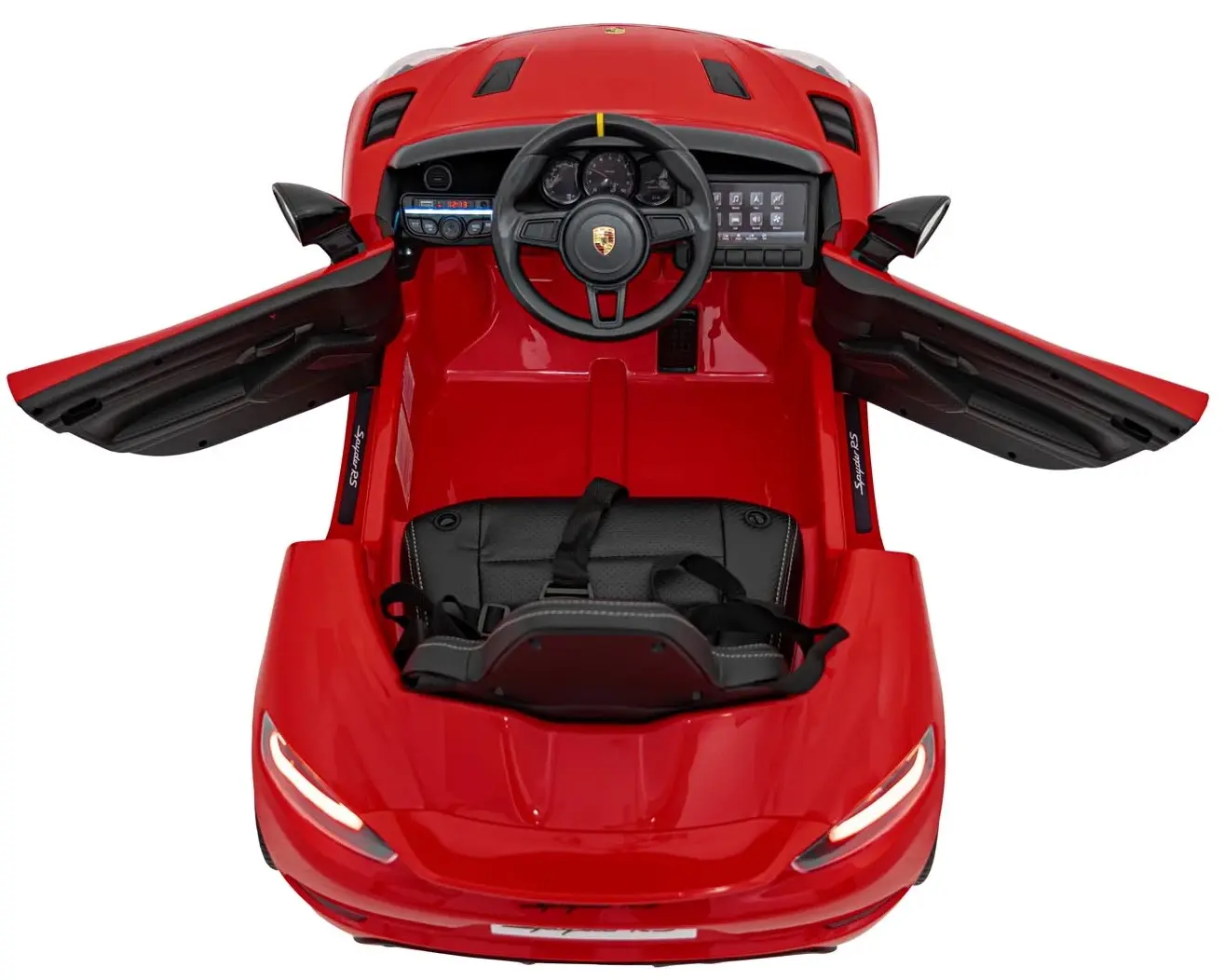 Masinuta electrica Ramiz Porsche Spyder RS 718 (Lacquer Red)