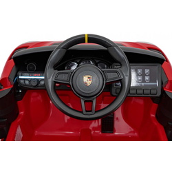 Masinuta electrica Ramiz Porsche Spyder RS 718 (Lacquer Red) Thumb
