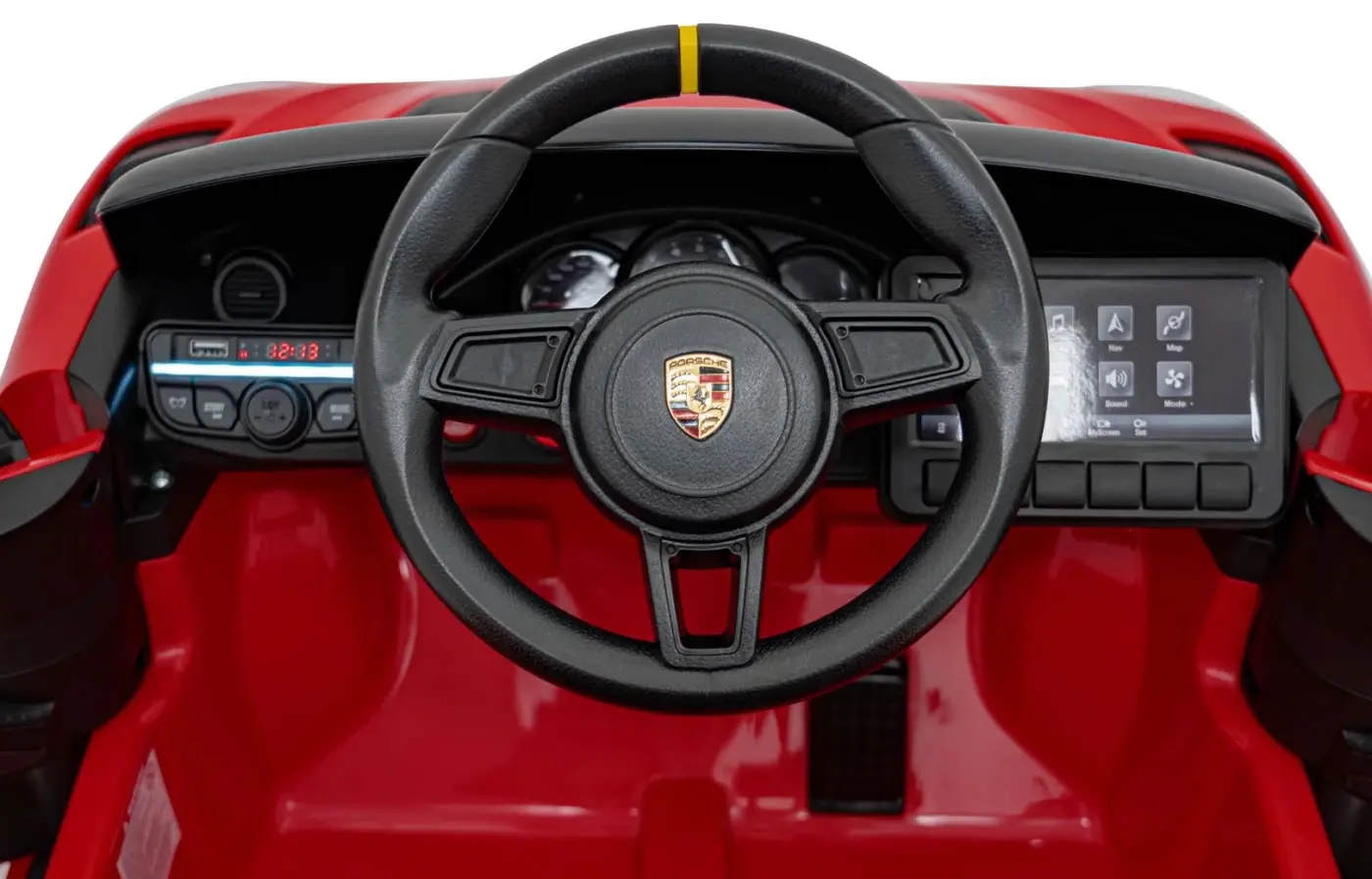 Masinuta electrica Ramiz Porsche Spyder RS 718 (Lacquer Red)