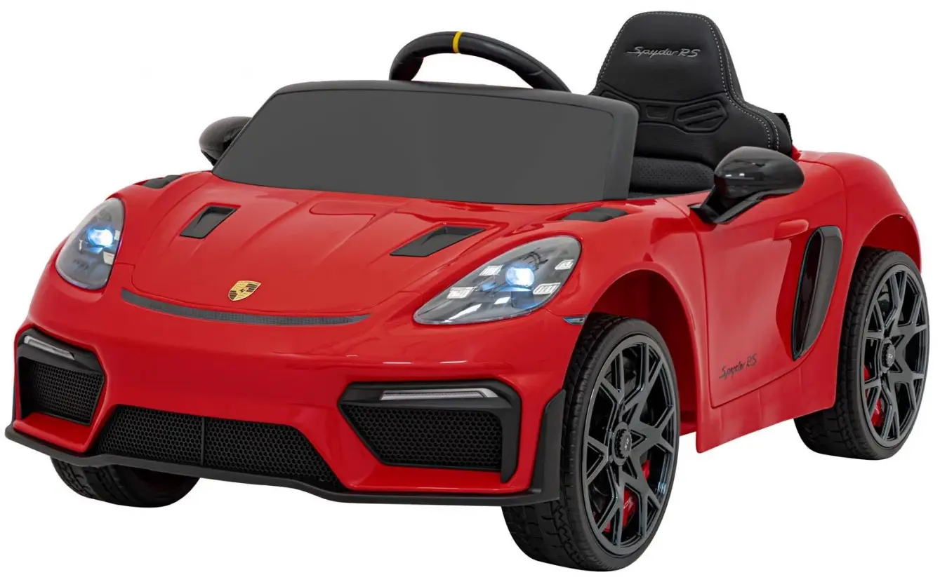 Masinuta electrica Ramiz Porsche Spyder RS 718 (Lacquer Red)