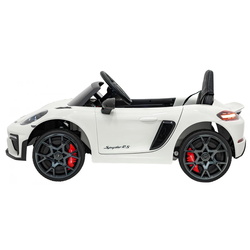 Masinuta electrica Ramiz Porsche Spyder RS 718 (Lacquer White) Thumb