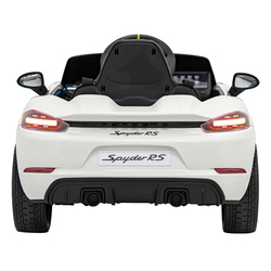 Masinuta electrica Ramiz Porsche Spyder RS 718 (Lacquer White) Thumb