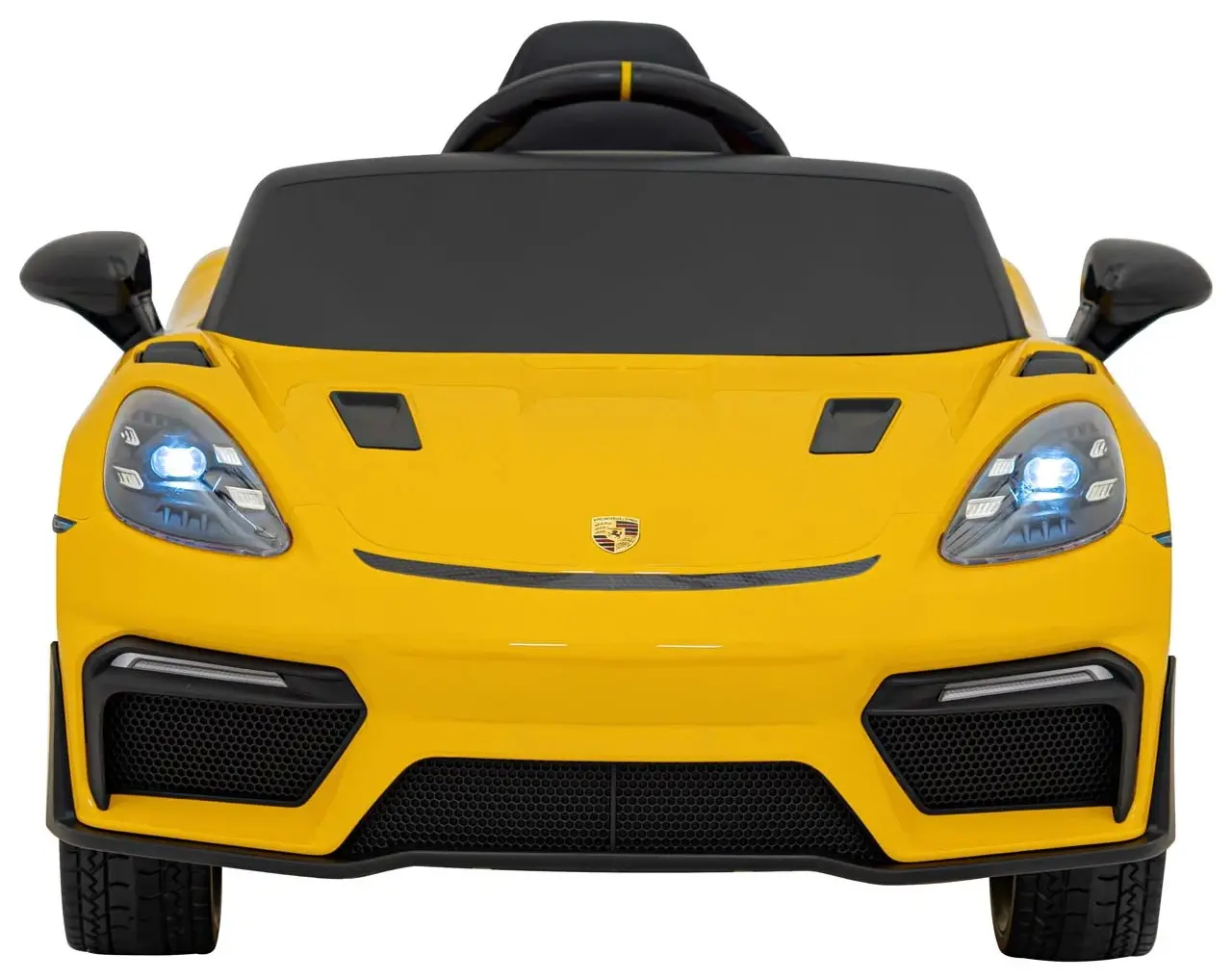 Masinuta electrica Ramiz Porsche Spyder RS 718 (Lacquer Yellow)