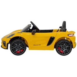Masinuta electrica Ramiz Porsche Spyder RS 718 (Lacquer Yellow) Thumb