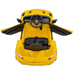 Masinuta electrica Ramiz Porsche Spyder RS 718 (Lacquer Yellow) Thumb