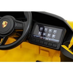 Masinuta electrica Ramiz Porsche Spyder RS 718 (Lacquer Yellow) Thumb