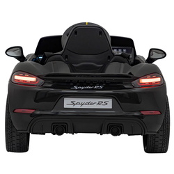 Masinuta electrica Ramiz Porsche Spyder RS 718 MP4 (Black) Thumb