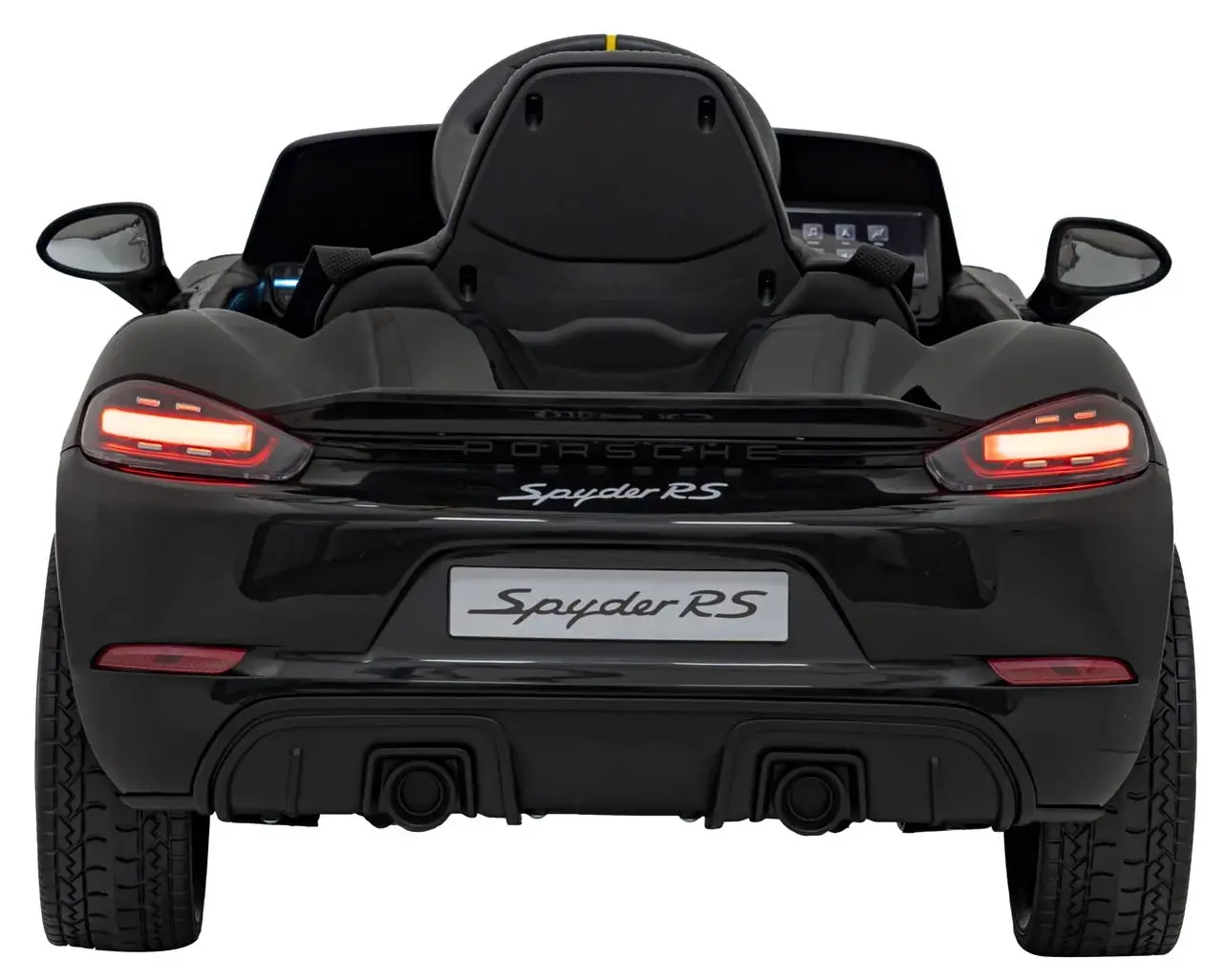 Masinuta electrica Ramiz Porsche Spyder RS 718 MP4 (Black)