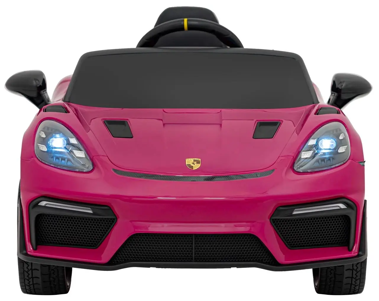 Masinuta electrica Ramiz Porsche Spyder RS 718 MP4 (Pink) - 2