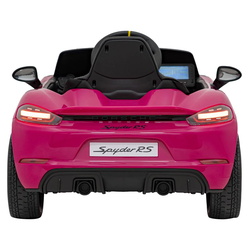 Masinuta electrica Ramiz Porsche Spyder RS 718 MP4 (Pink) Thumb