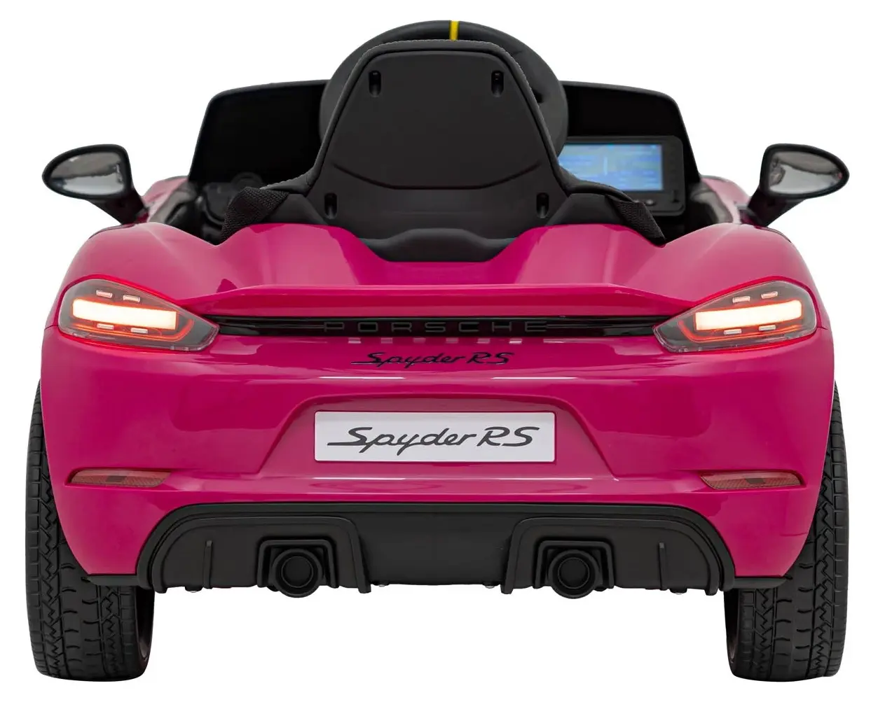 Masinuta electrica Ramiz Porsche Spyder RS 718 MP4 (Pink) - 5