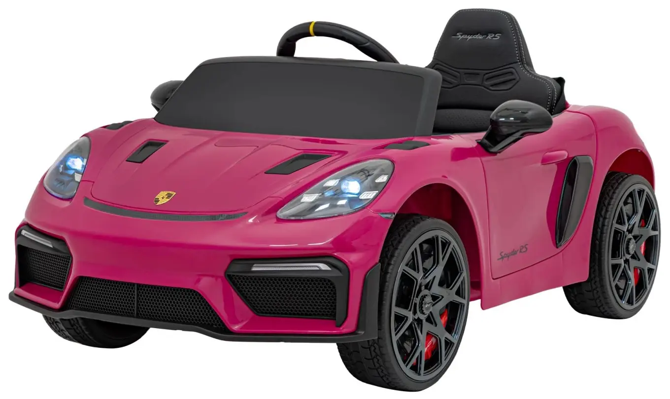 Masinuta electrica Ramiz Porsche Spyder RS 718 MP4 (Pink)