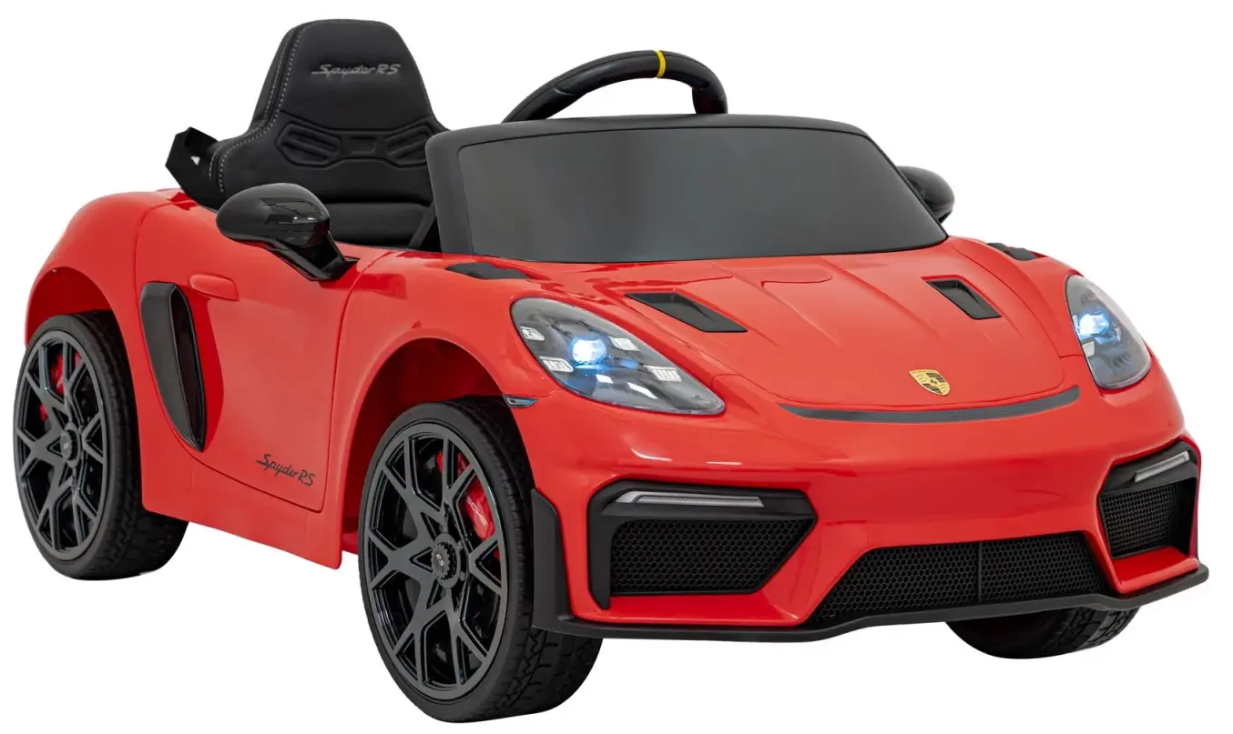 Masinuta electrica Ramiz Porsche Spyder RS 718 MP4 (Red)