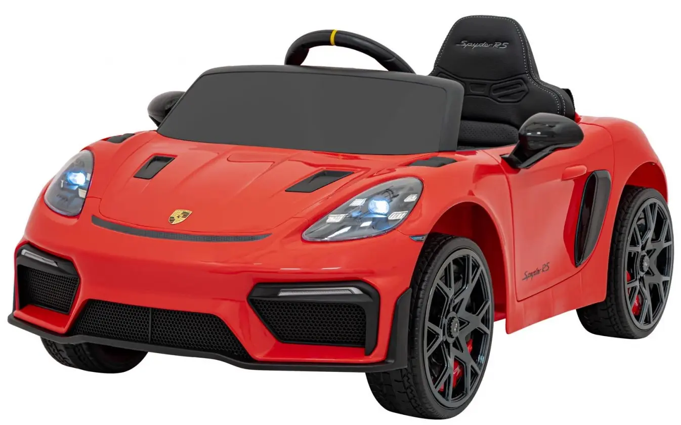 Masinuta electrica Ramiz Porsche Spyder RS 718 MP4 (Red)