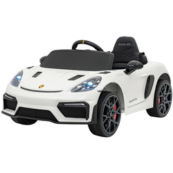 Masinuta electrica Ramiz Porsche Spyder RS 718 MP4 (White)