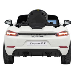 Masinuta electrica Ramiz Porsche Spyder RS 718 MP4 (White) Thumb