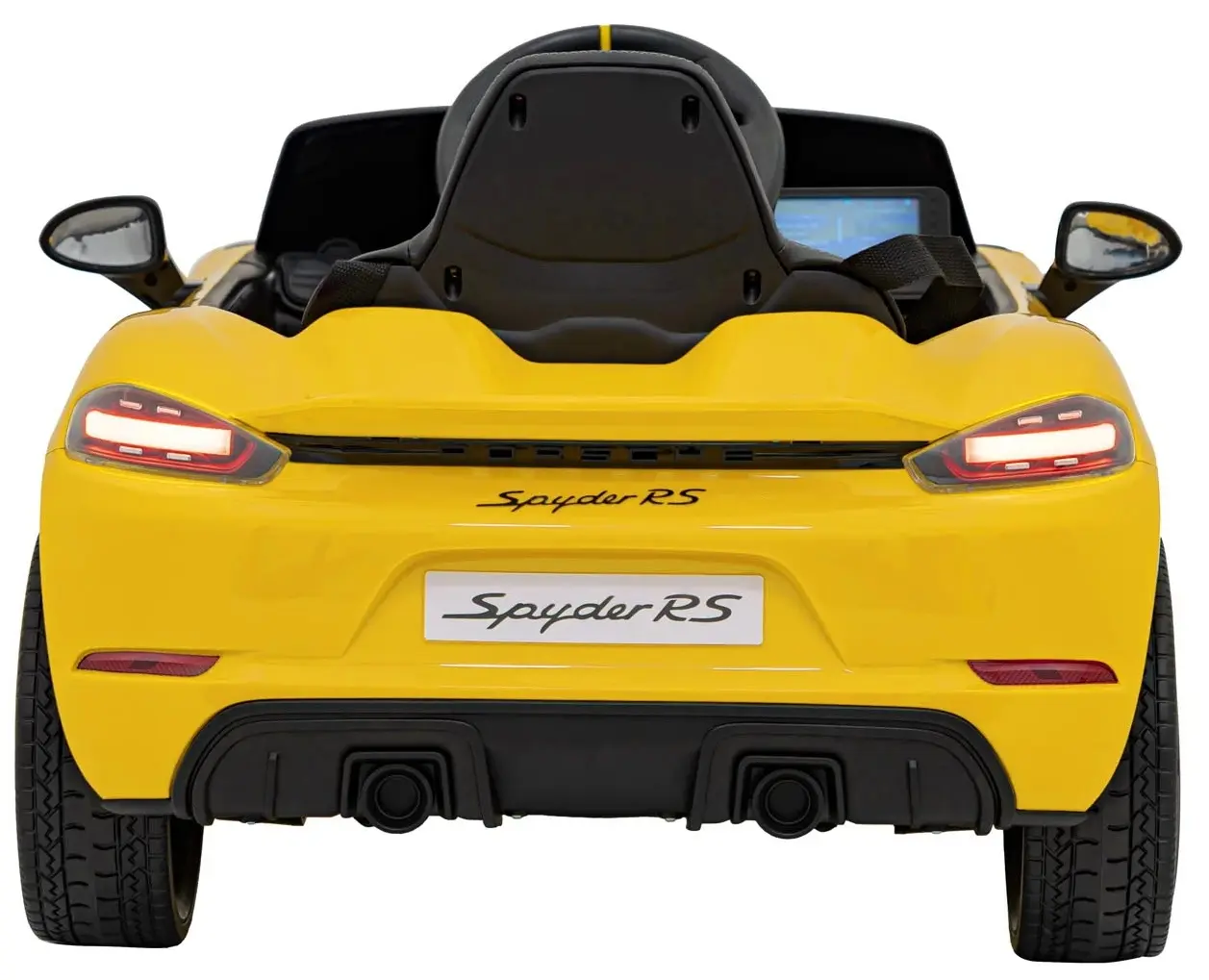 Masinuta electrica Ramiz Porsche Spyder RS 718 MP4 (Yellow)