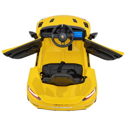 Masinuta electrica Ramiz Porsche Spyder RS 718 MP4 (Yellow) Thumb