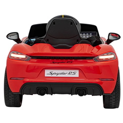 Masinuta electrica Ramiz Porsche Spyder RS 718 (Red) Thumb