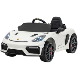 Masinuta electrica Ramiz Porsche Spyder RS 718 (White)