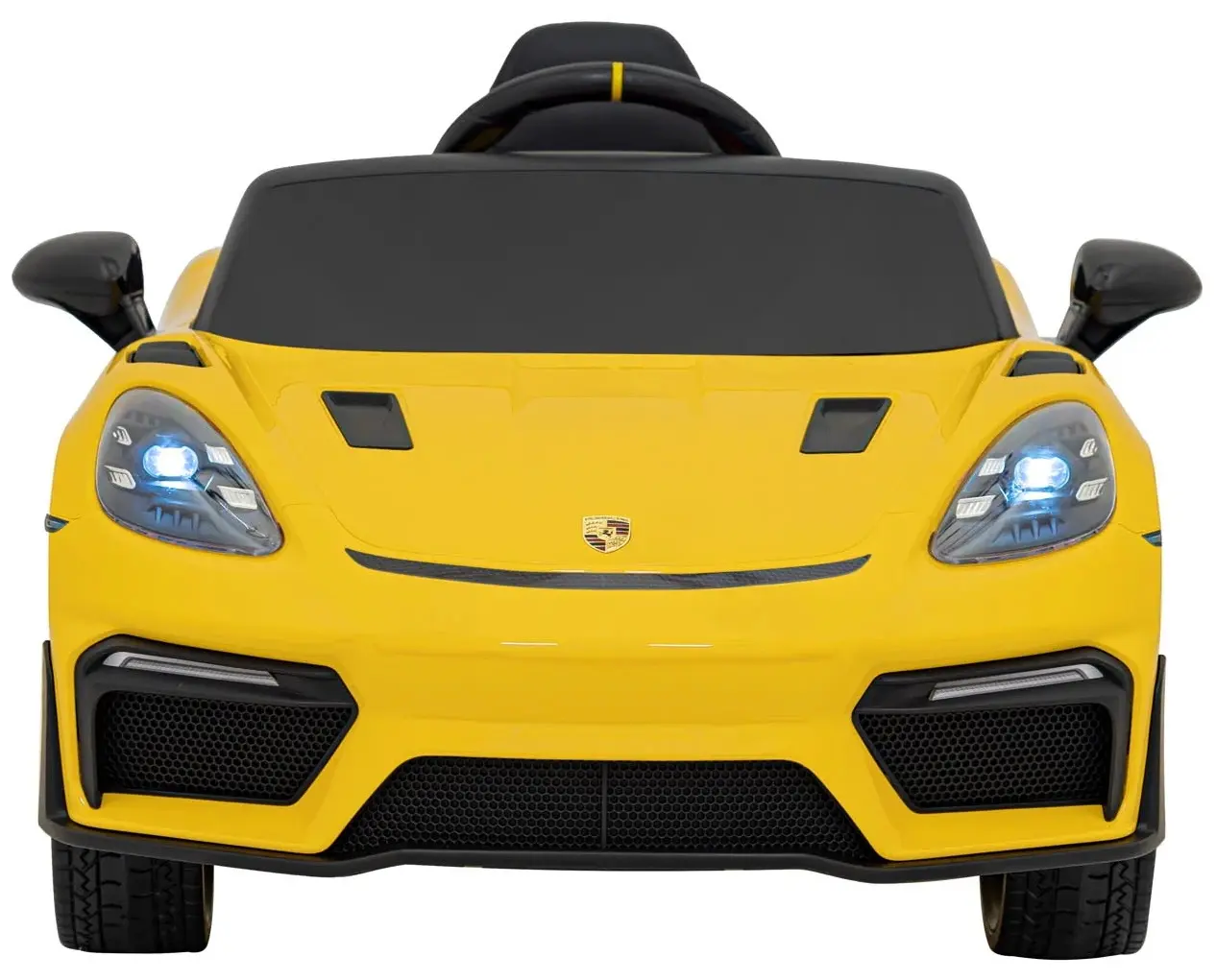 Masinuta electrica Ramiz Porsche Spyder RS 718 (Yellow)