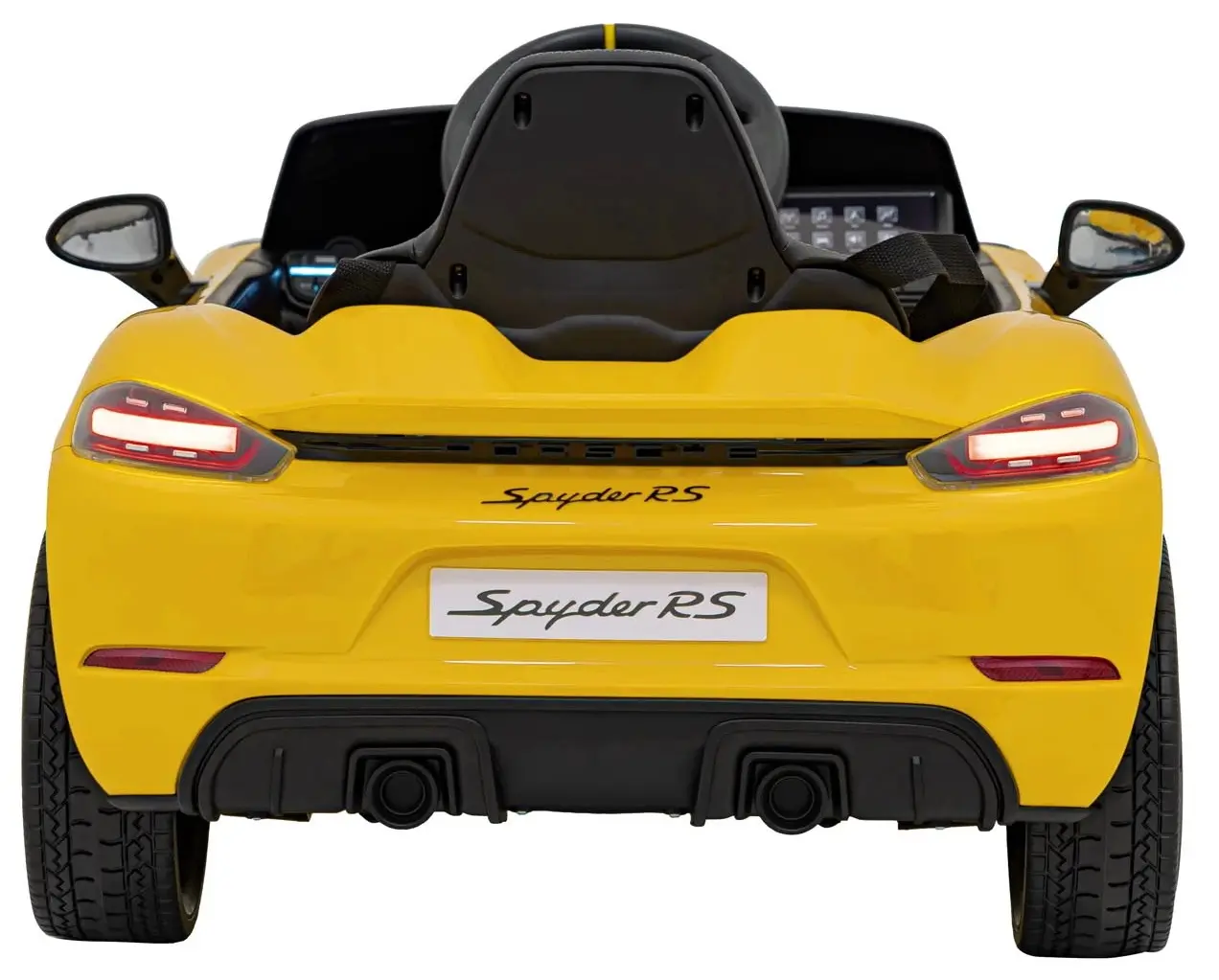 Masinuta electrica Ramiz Porsche Spyder RS 718 (Yellow)