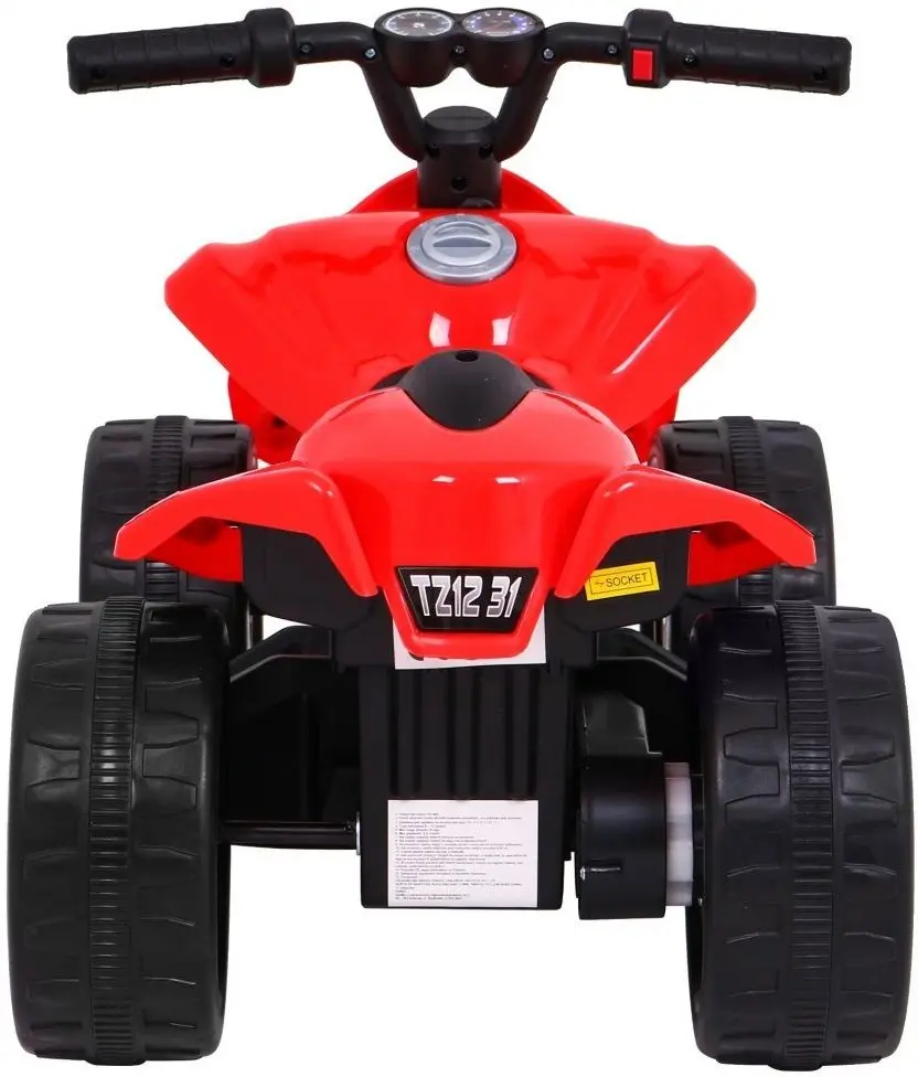 Mașinuța electrică Ramiz Quad Little Monster (Red)