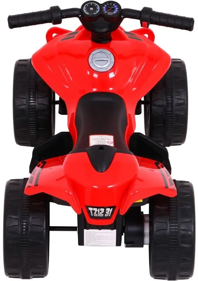 Mașinuța electrică Ramiz Quad Little Monster (Red)