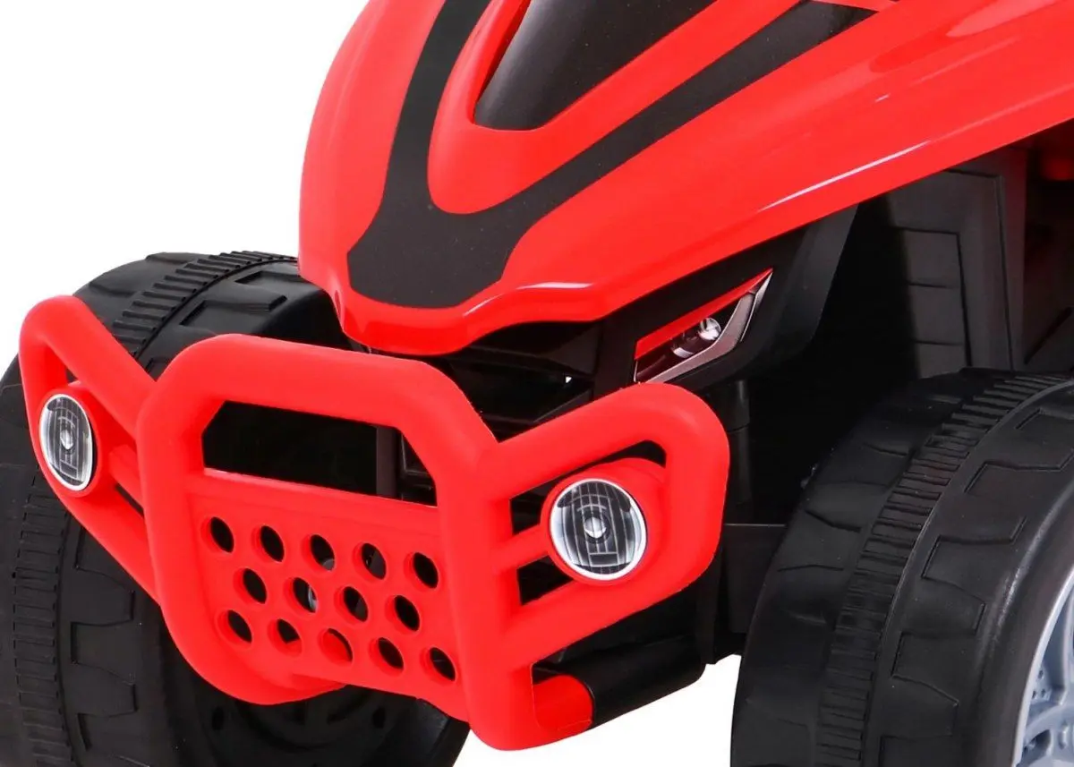 Mașinuța electrică Ramiz Quad Little Monster (Red)